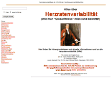 Tablet Screenshot of herzratenvariabilitaet.de